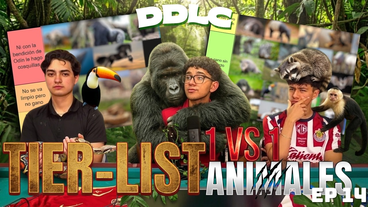 ¿A QUÉ ANIMAL LE GANARIAMOS EN UN 1VS1? TIER LIST - EPISODIO 14