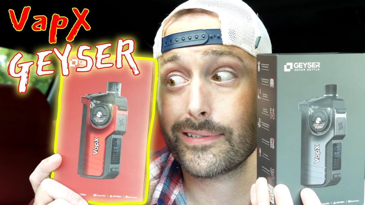 LIGHTEST 21700 Vape Kit Ever! VapX Geyser 21700 Pod Mod Kit!