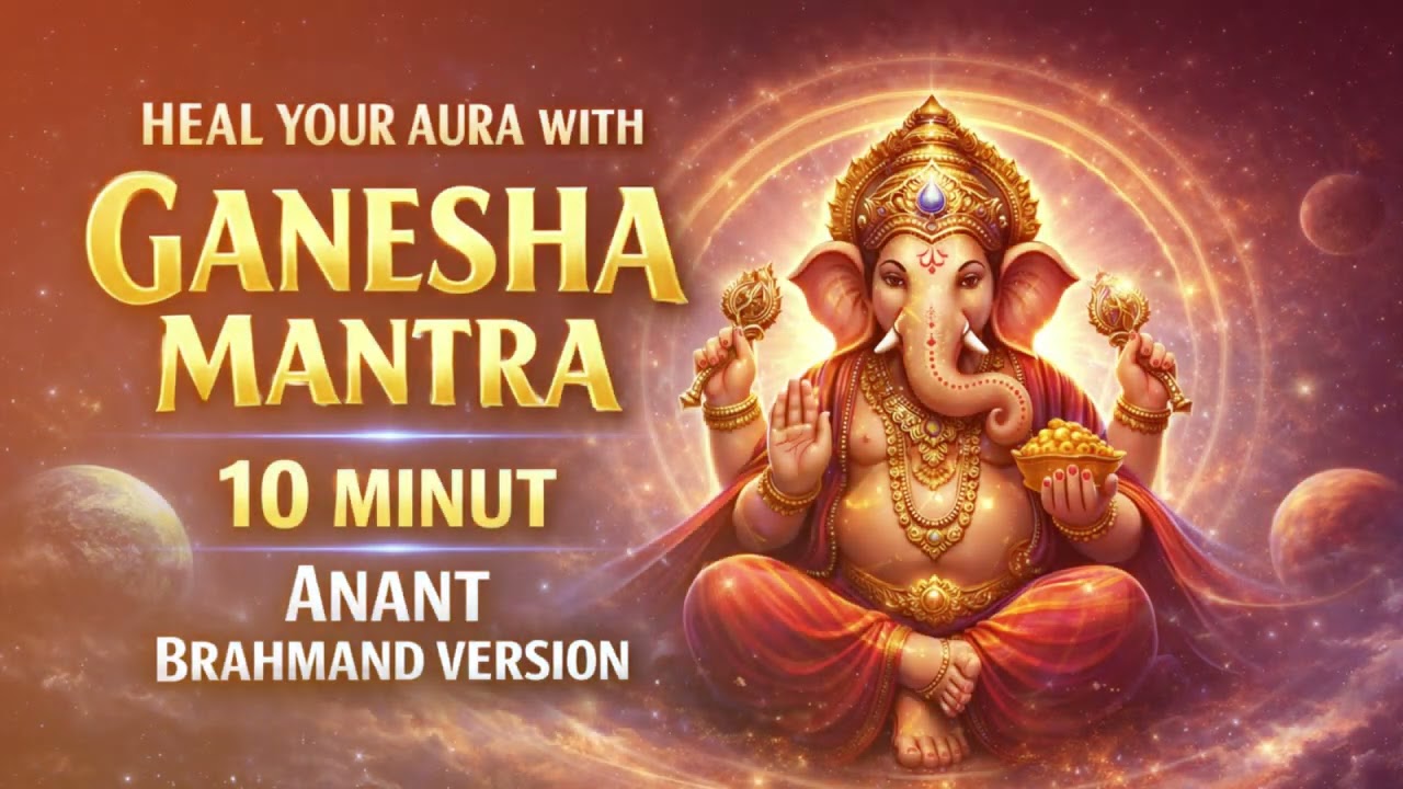 Heal Your Aura with Ganesha Mantra | 10 Minute Anant Brahmand Version | Deep Healing