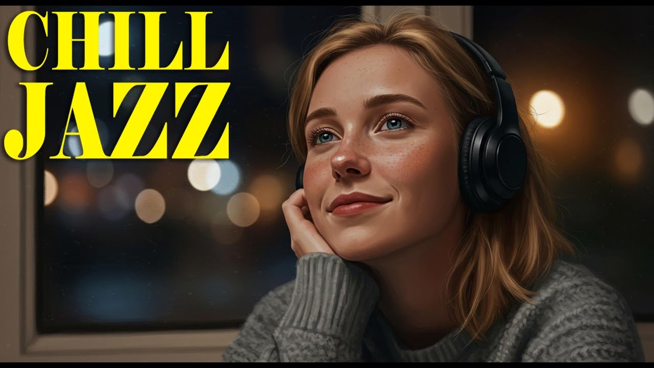 Smooth Night Jazz Music - Relaxing Sweet Saxophone Jazz - Cozy Jazz Instrumental for Stress Relief