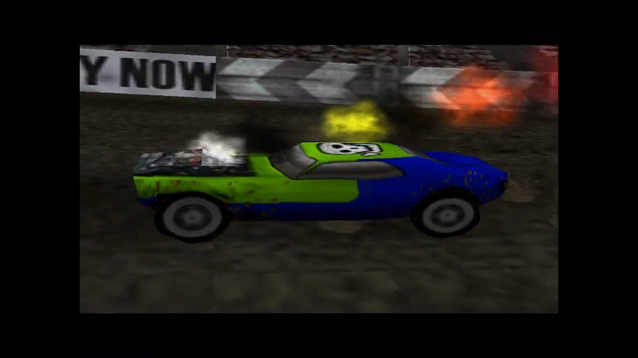 Demolition Racer Gameplay PSX 1 (Atari) Ultra kill car
