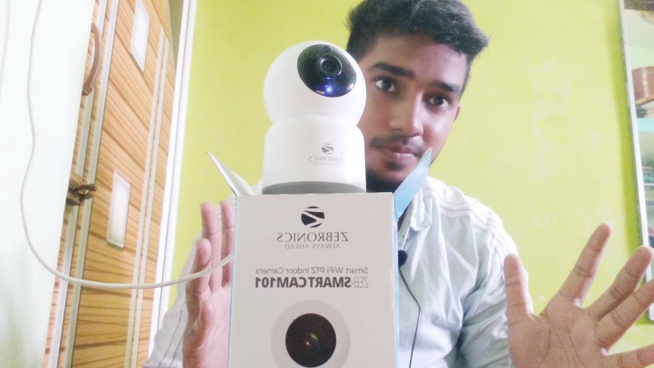 WIFI camera unboxing ZEB smart cam 101 unboxing and connecting