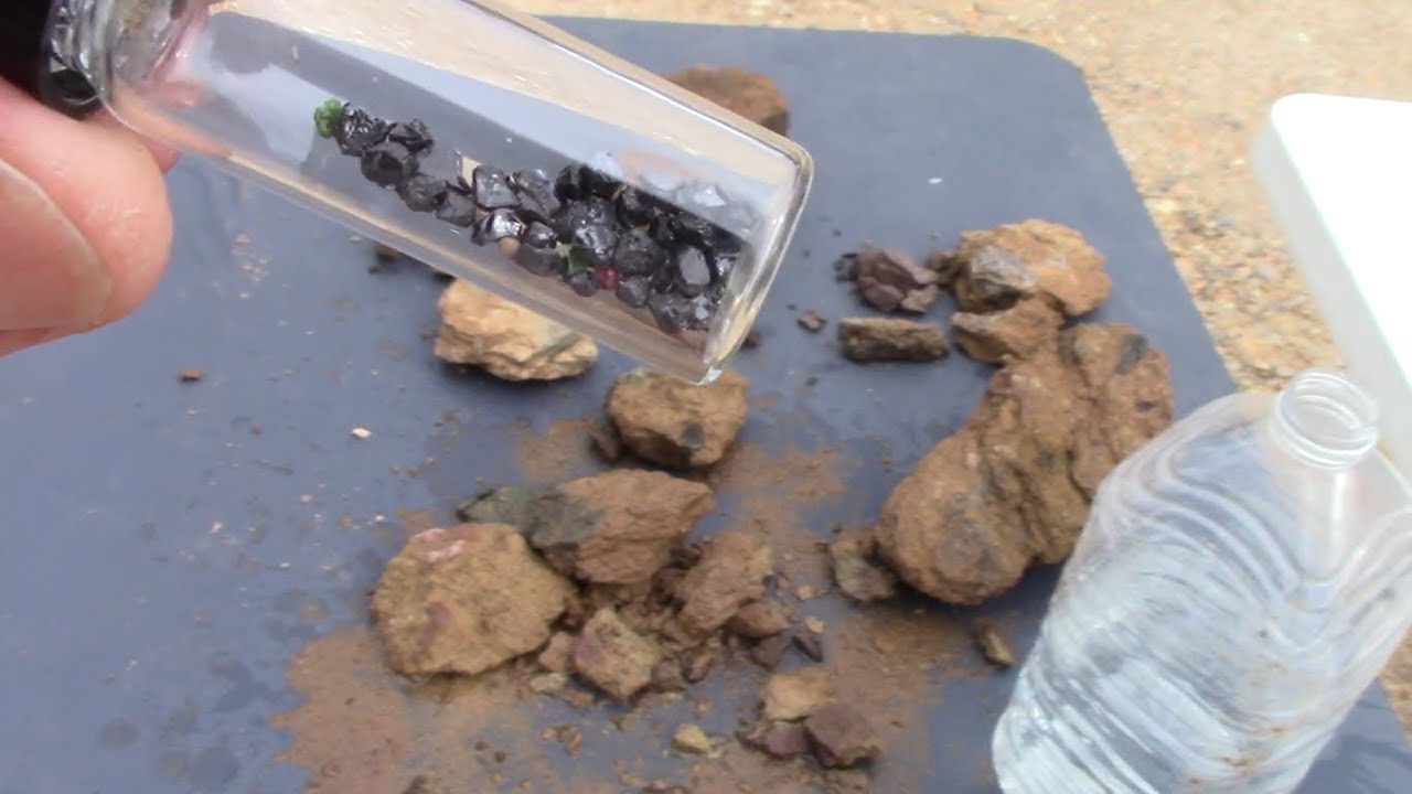 See What Is In The Worthington Diamond Mine Ore Including Garnets, Spinel, Diopside, And Diamonds
