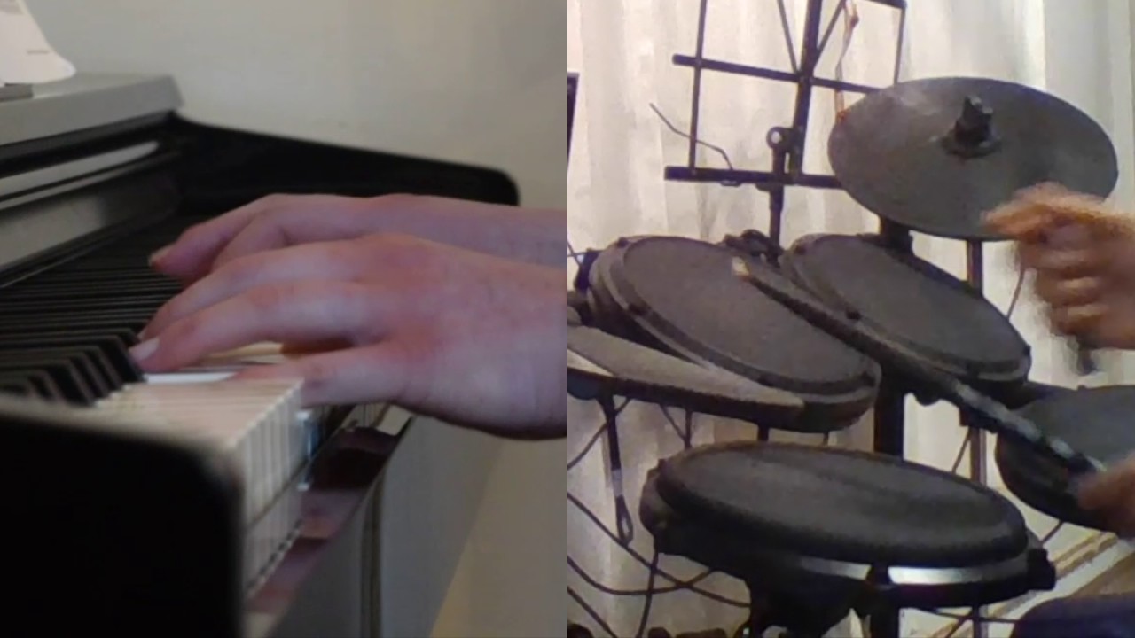 Skyfall - Cover - Drum and Piano Duet