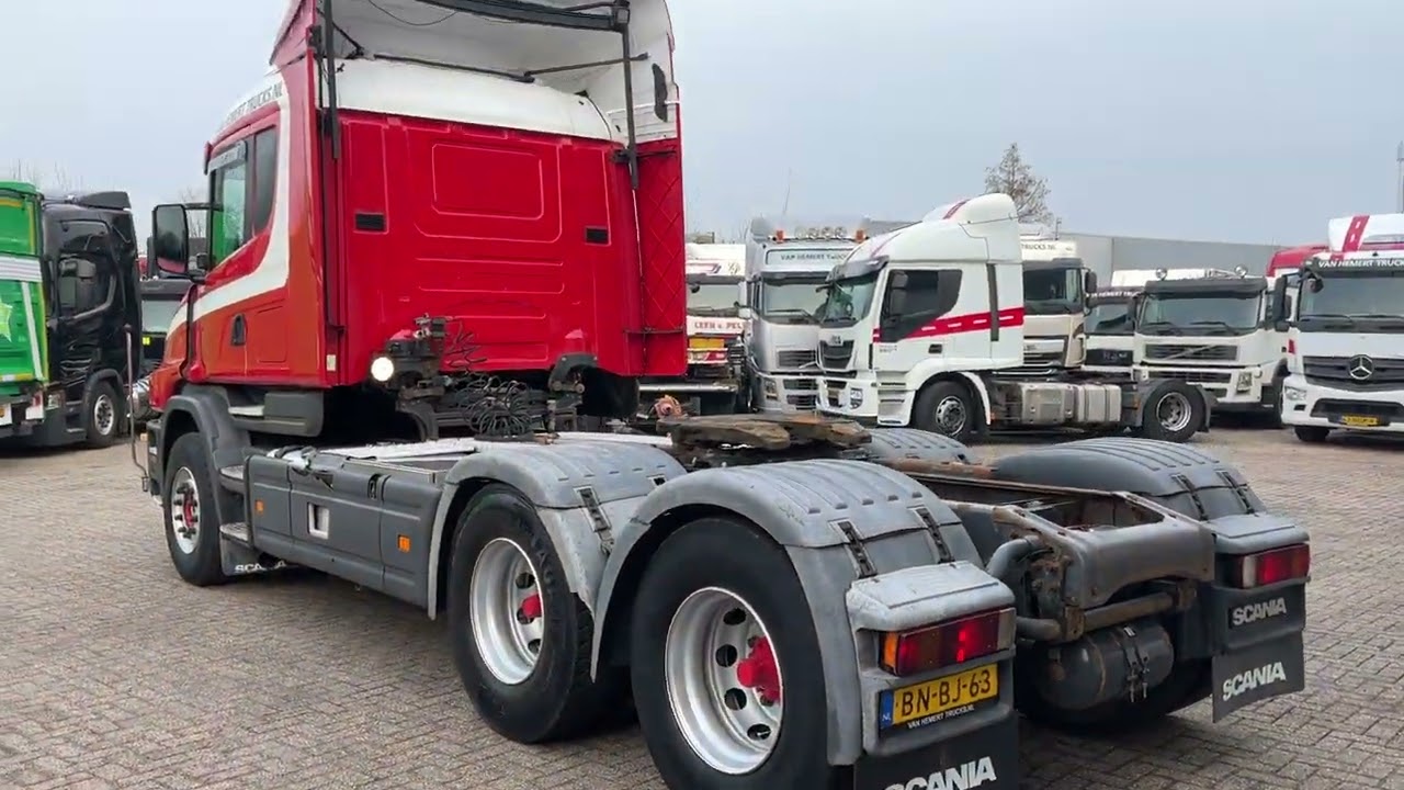 HT1246 Scania 124G-420 Torpedo 6x4 Manila full steel 