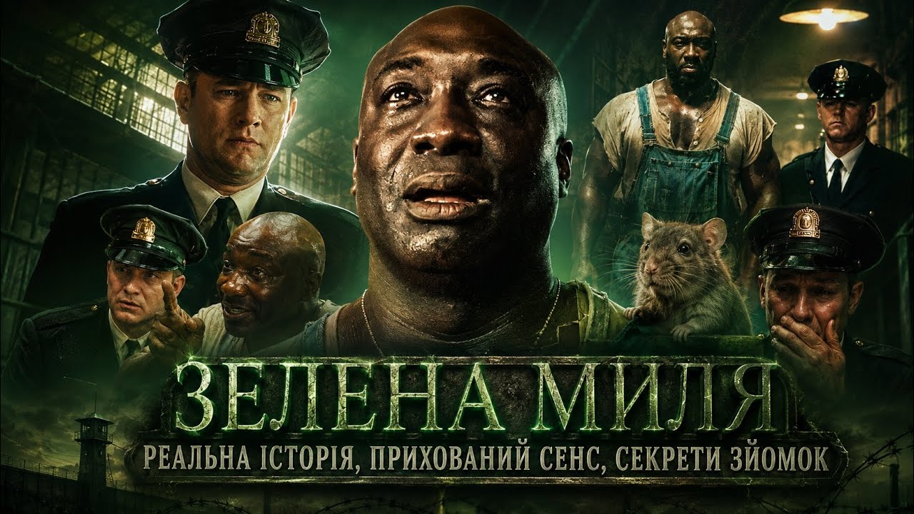 🐀ВСЕ, ЩО ТРЕБА ЗНАТИ про «ЗЕЛЕНУ МИЛЮ» - один з НАЙКРАЩИХ фільмів У СВІТІ | GEEK JOURNAL