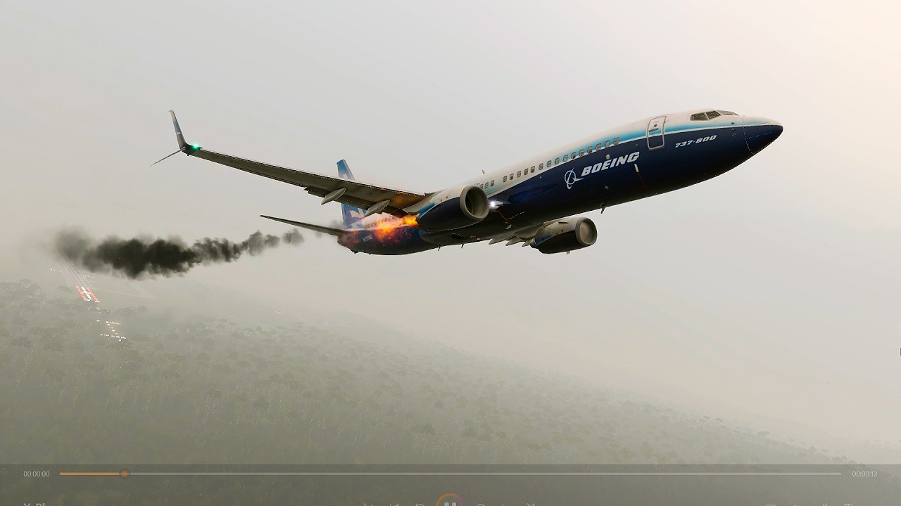 ENGINE FAIL ON TAKE OFF - RETURN TO BASE | X PLANE