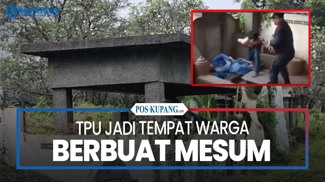TPU Jadi Tempat Warga Berbuat Mesum