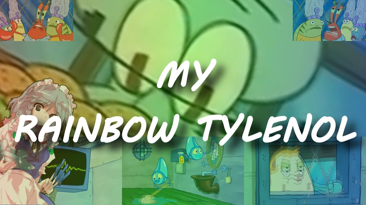 Spongebob Rainbow Tylenol 2020