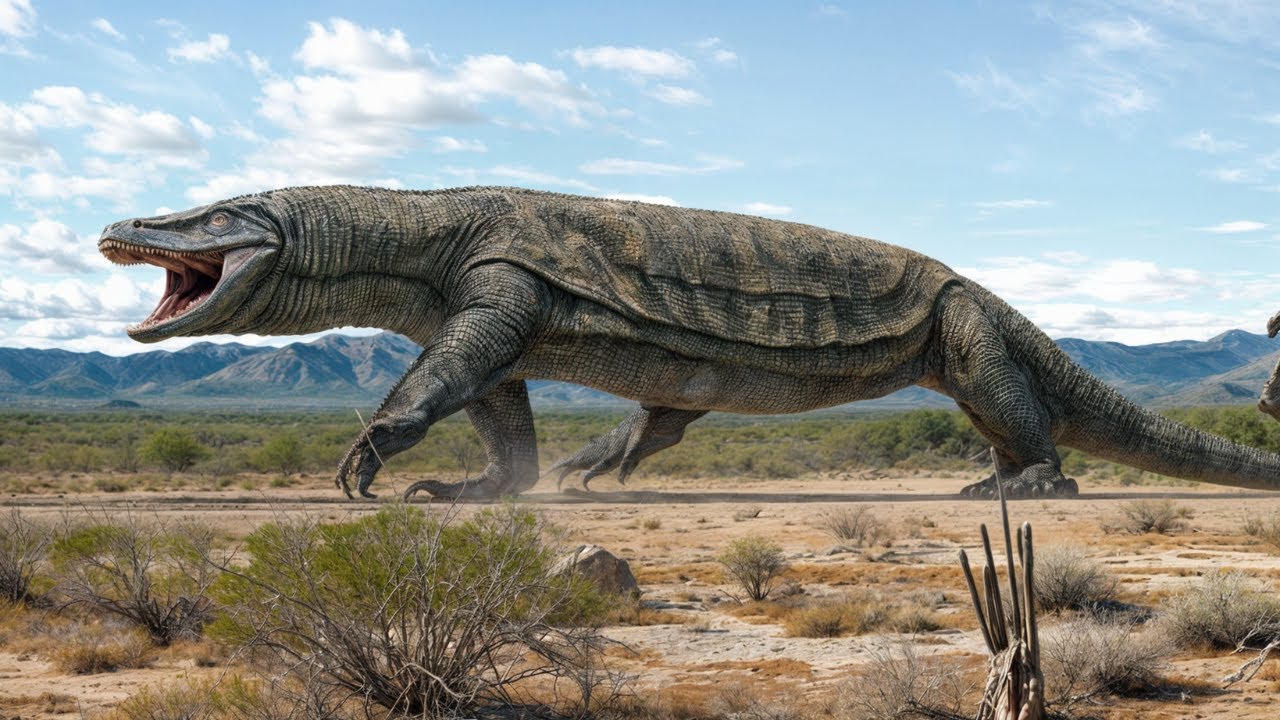 Chilling Facts About Megalania #lizard #megalania #wildlife #prehistoric #australia #prehistoriclife