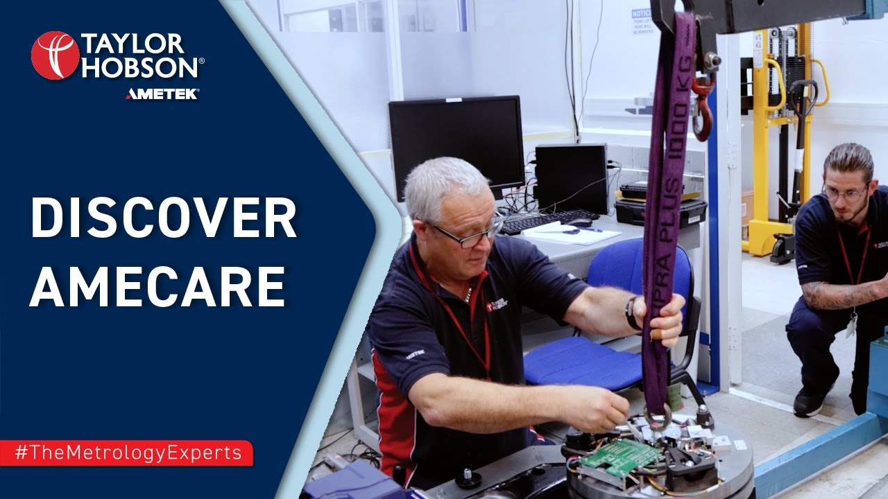 Discover AMECARE | Taylor Hobson | The Metrology Experts