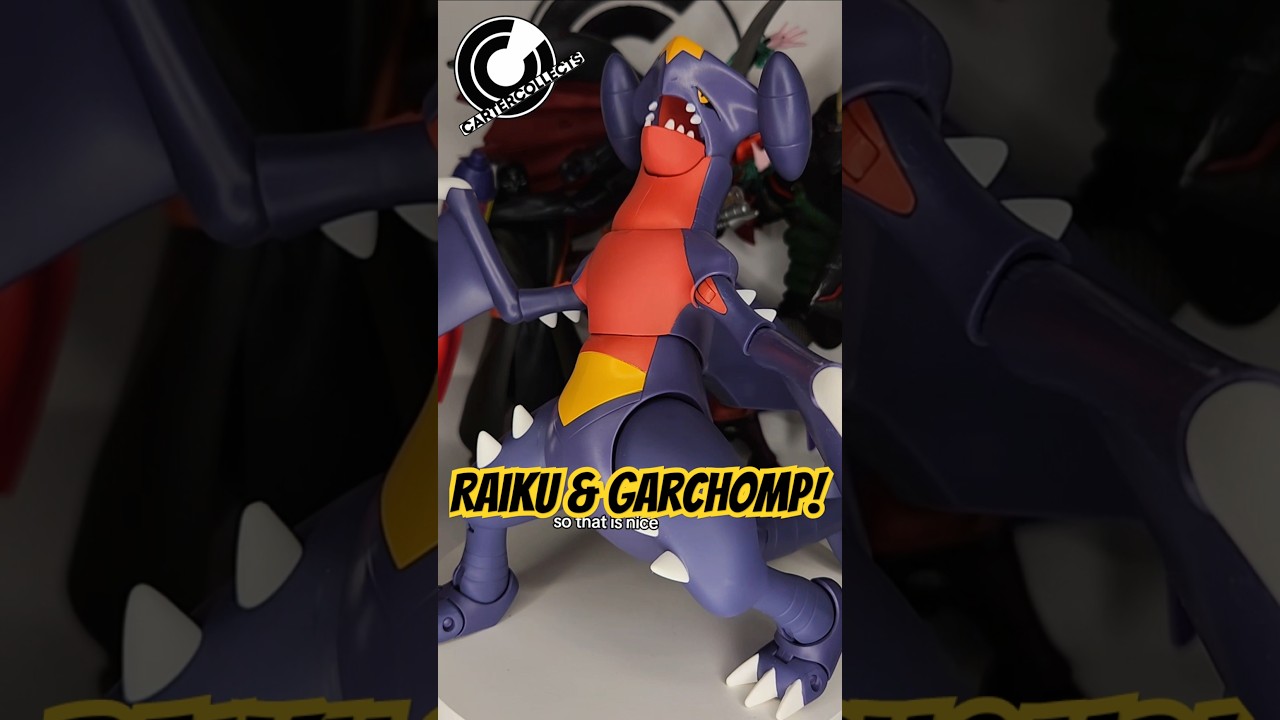 Покемон Выберите Райку и Гарчомпа! #pokemonselect #legendarypokemon #actionfigures #jazwares #raiku