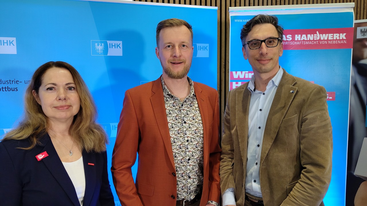 Wirtschaft trifft Politik - Landratswahl Spree-Neiße: Kandidatencheck Martin Heusler