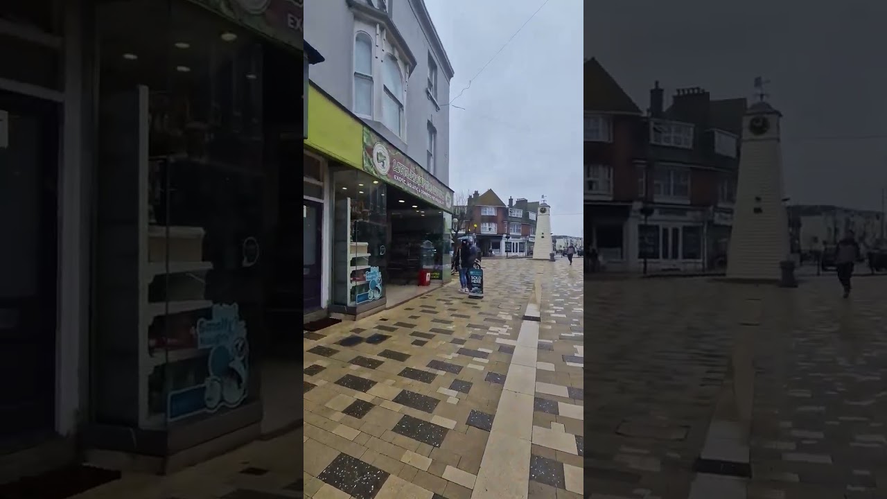 Littlehampton: A Stroll Through the Town Centre on a rainy 🌧 day Sussex, England 🏴󠁧󠁢󠁥󠁮󠁧󠁿