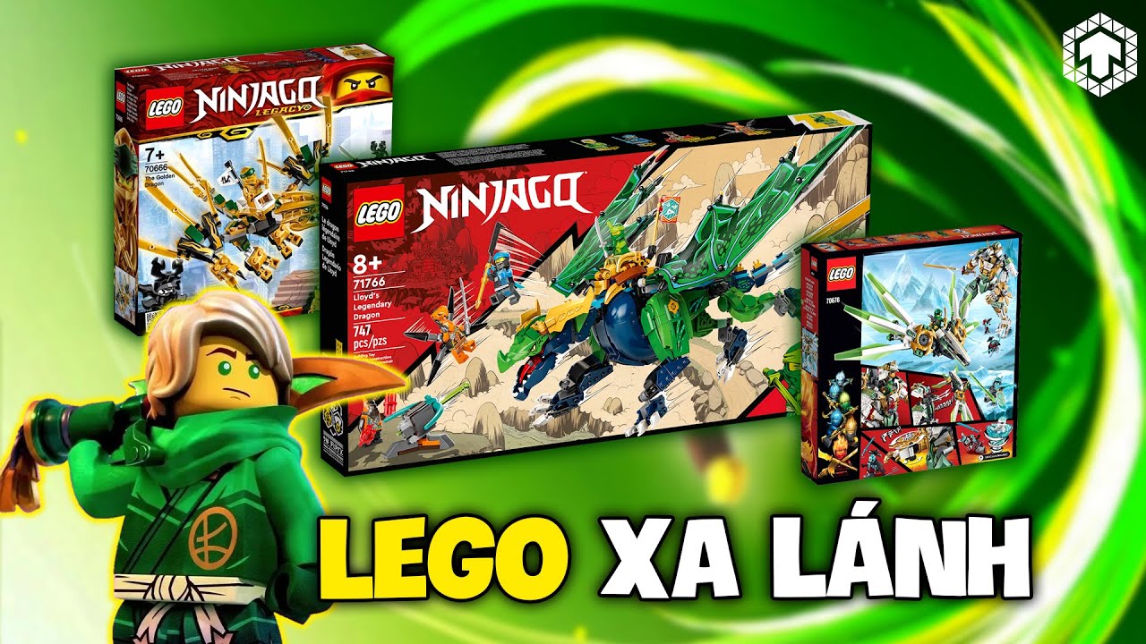 NINJAGO: 10 Bộ Lego Nổi Bật Của Lloyd Ninja Xanh L&aacute; | Tổng Hợp Ninjago | Ten Tun