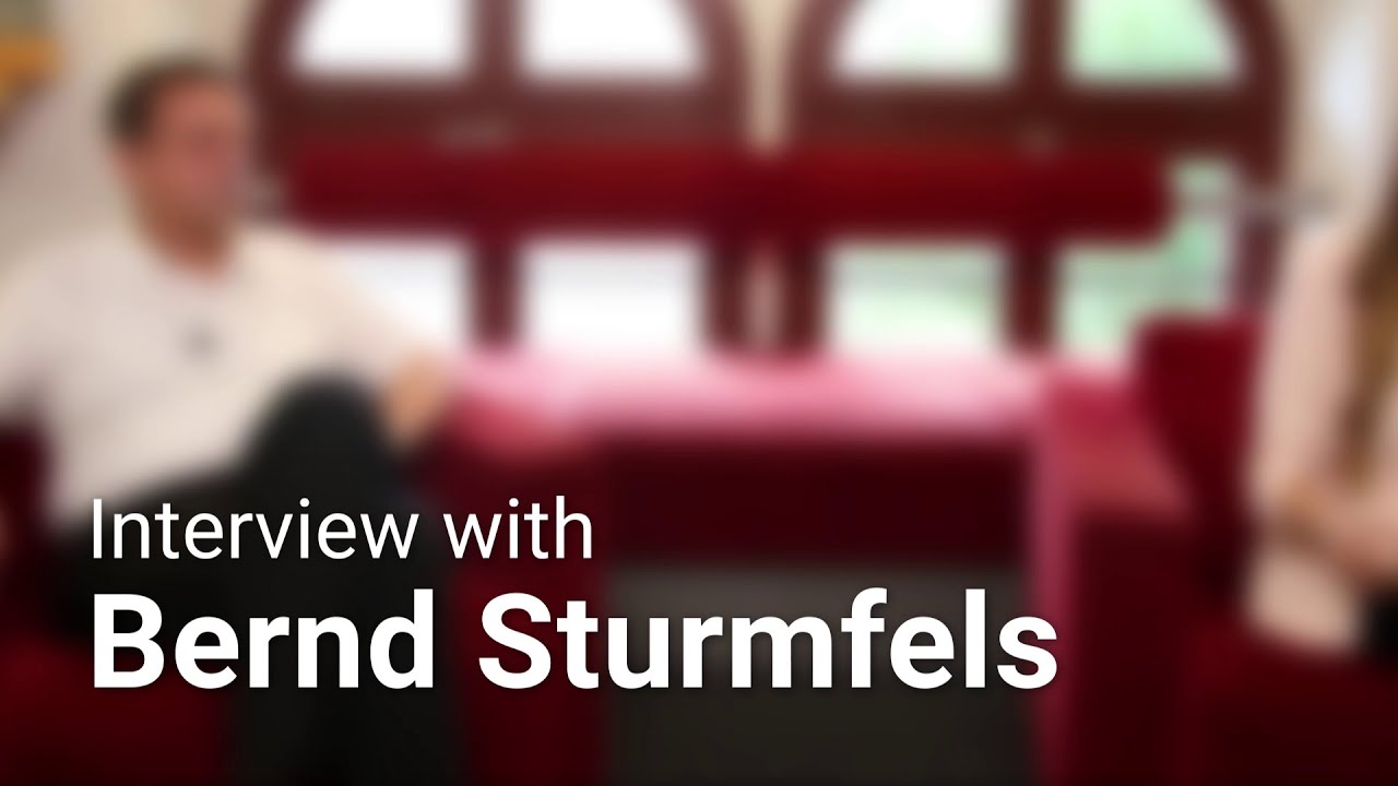 In Conversation with Bernd Sturmfels for ICM 2022