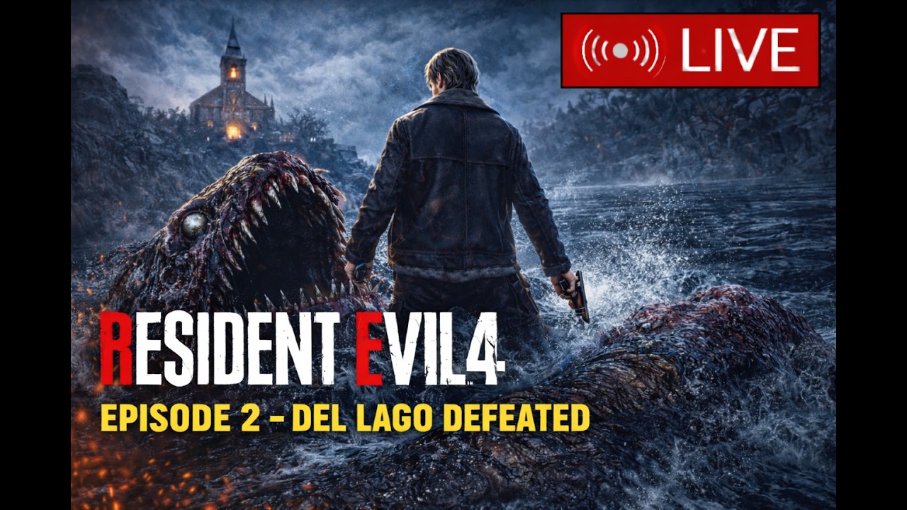 Resident Evil 4 Remake EP 2 – The Village Nightmare Continues LIVE 🔴