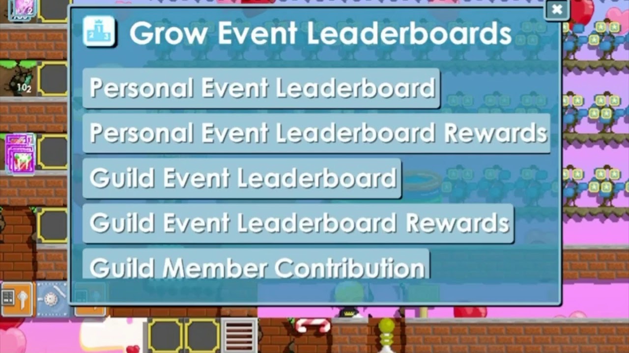 Where to see guild event contribution