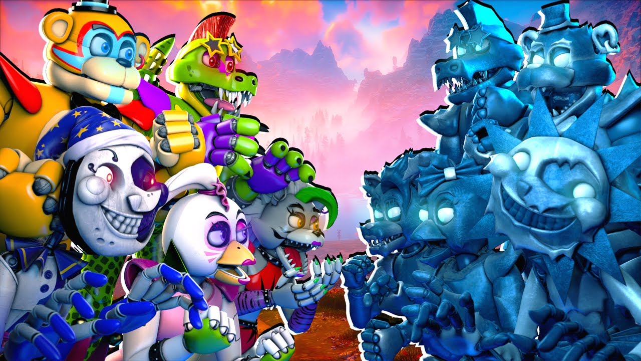 [SFM FNaF] Security Breach vs Frosted Security Breach
