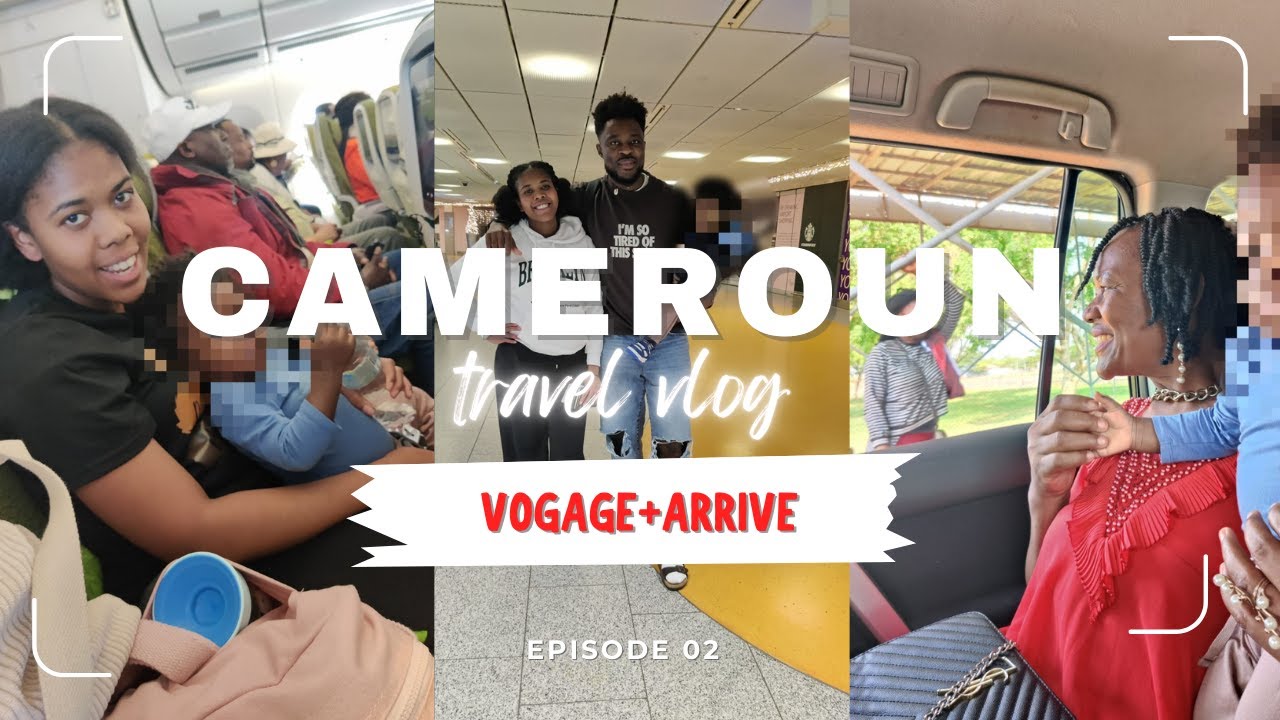Stress, panique et... Yaound&eacute; ! 😅 | On a failli rater l&rsquo;avion (encore) | Travel Vlog cameroun Ep.2
