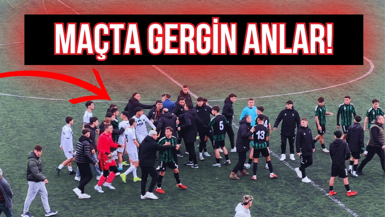 Maçta GERGİN anlar! Oyuncu SEDYE ile çıkarıldı! Sakaryaspor - Kocaelispor U17 Elit Ligi | Maç Özeti