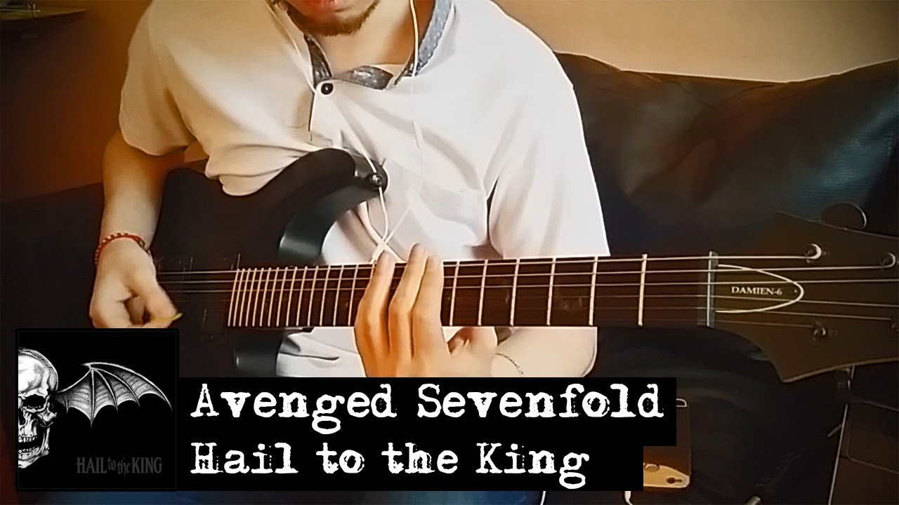 Avenged Sevenfold : Hail to the King | Rhythm Guitar Cover ft. EDVALDO JUNIOR | No solo