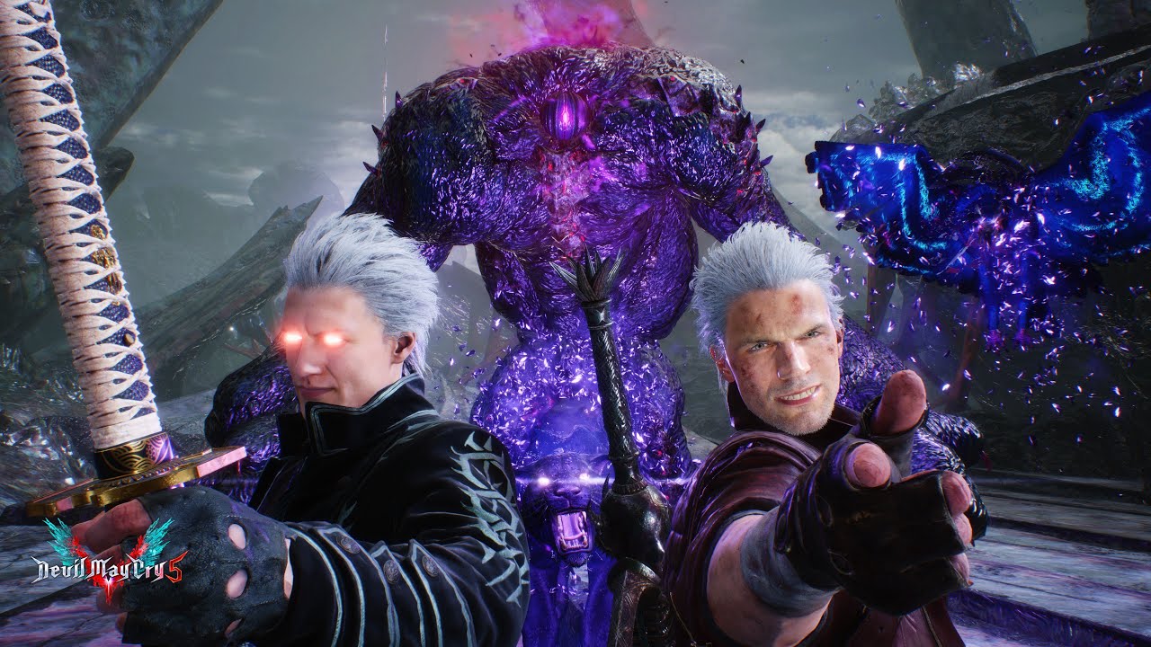 [ Devil May Cry 5 ]  Son of Sparda VS Nightmare but one of them is too motivated