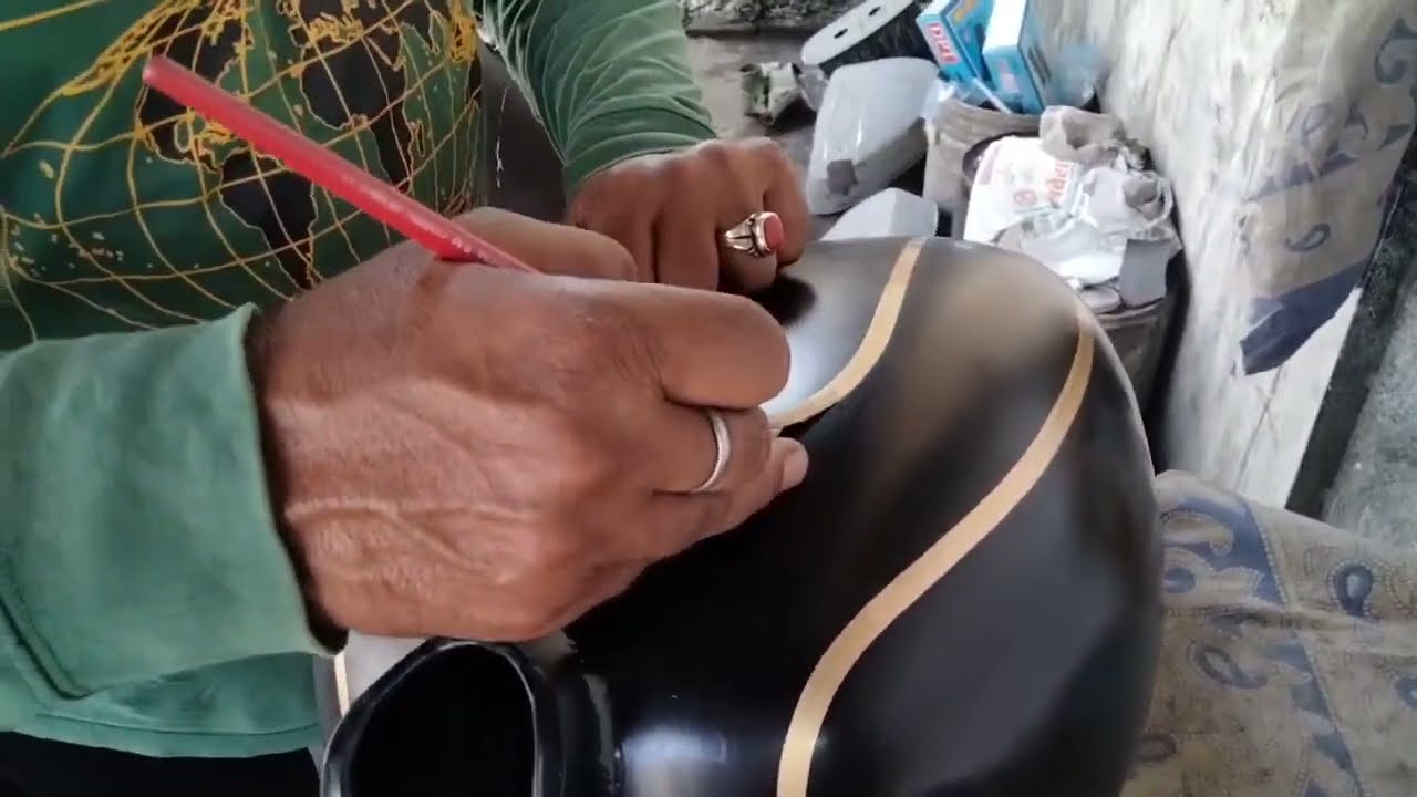 Petrol Tank Painting Bullet Standard