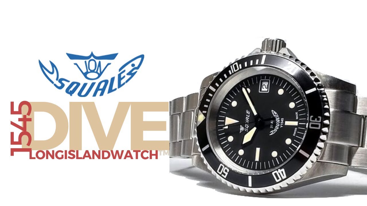 Squale 20 Atmos 200 Meter Diver with Ceramic Bezel and Sapphire Cyrstal