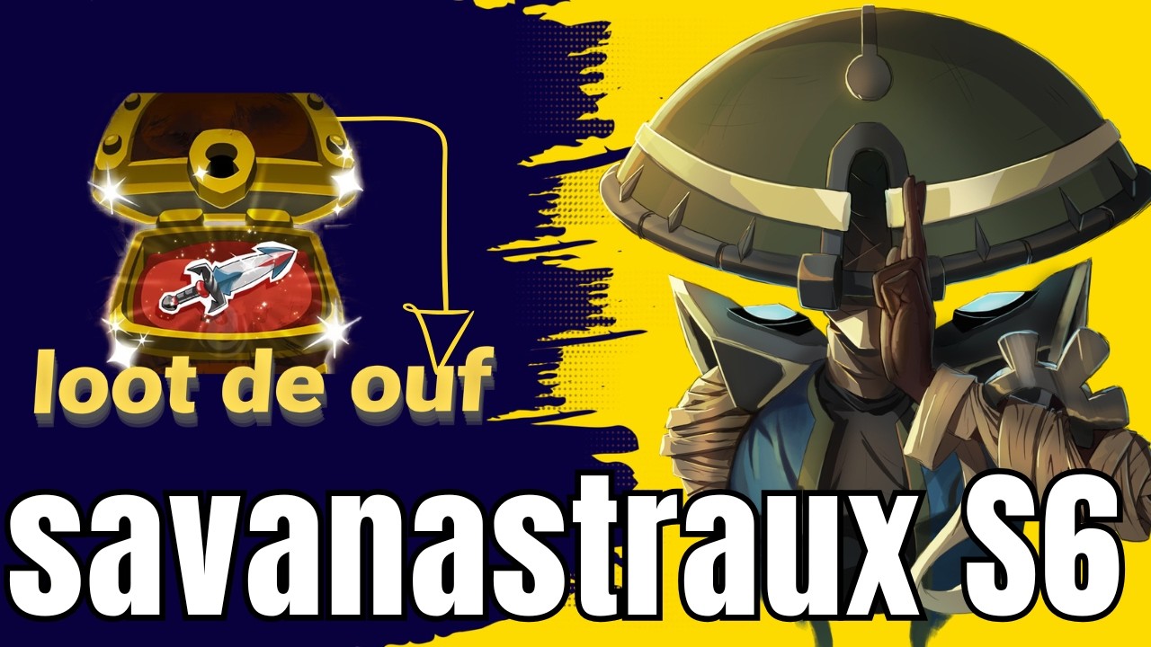 Je drop ENFIN EN SAVANASTRAUX !