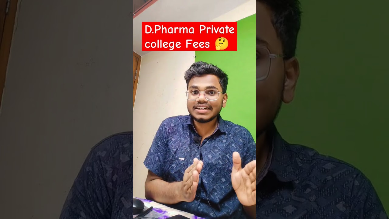 D.Pharma Private college Fees #dpharma #udit_academy