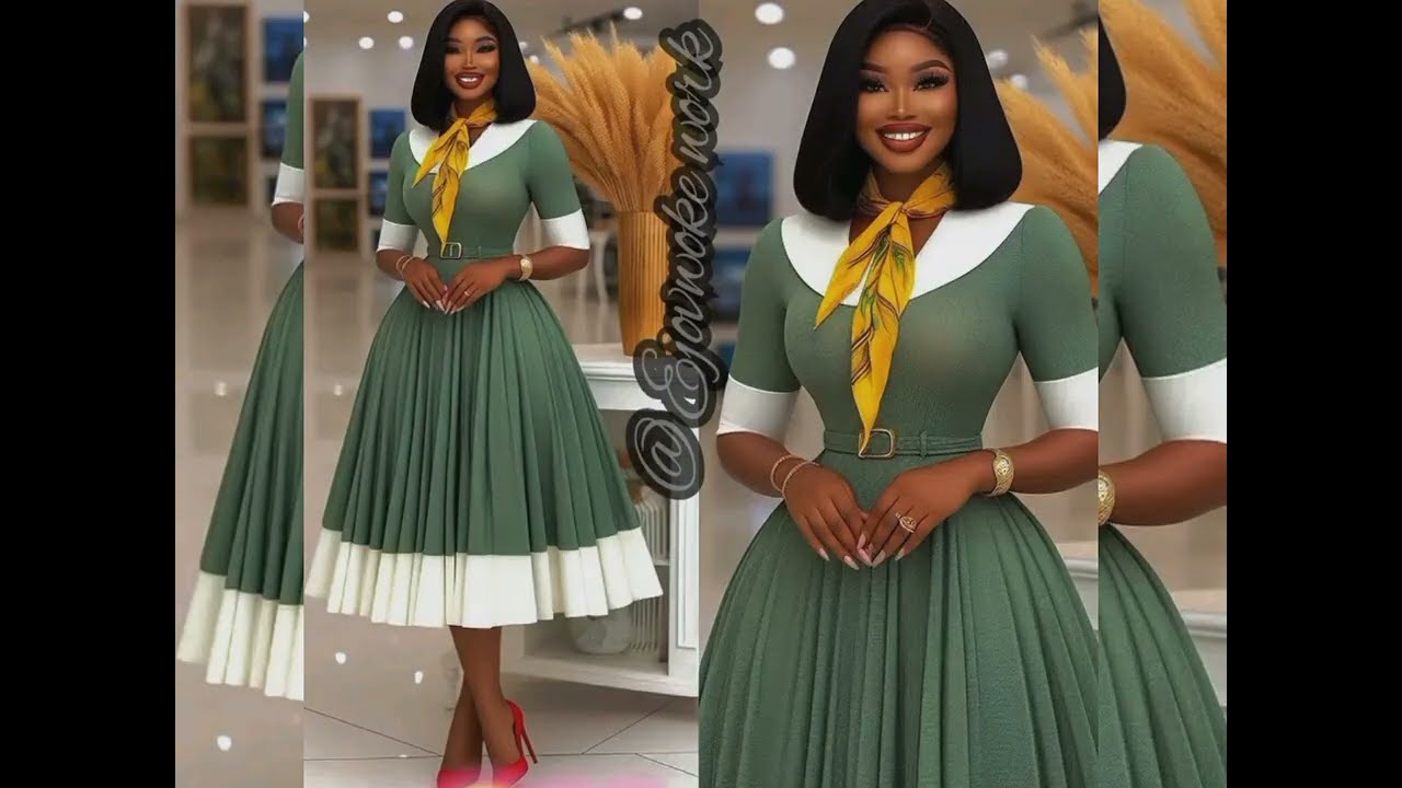 African Trending Dress Style For Women Trending Dress 👗 ✨⚡