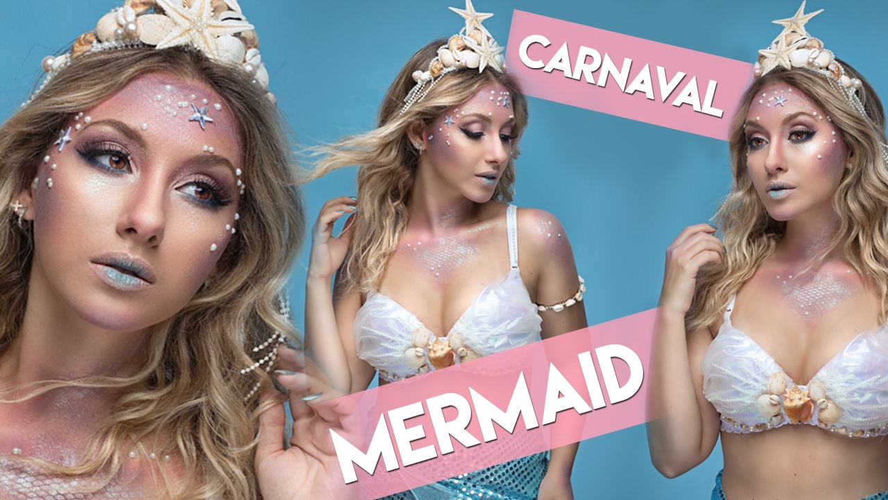 Maquiagem de SEREIA pro Carnaval | Tutorial