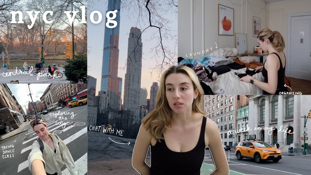 a week in my life in nyc | getting productive, taking class & chatting about life lately (nyc vlog)