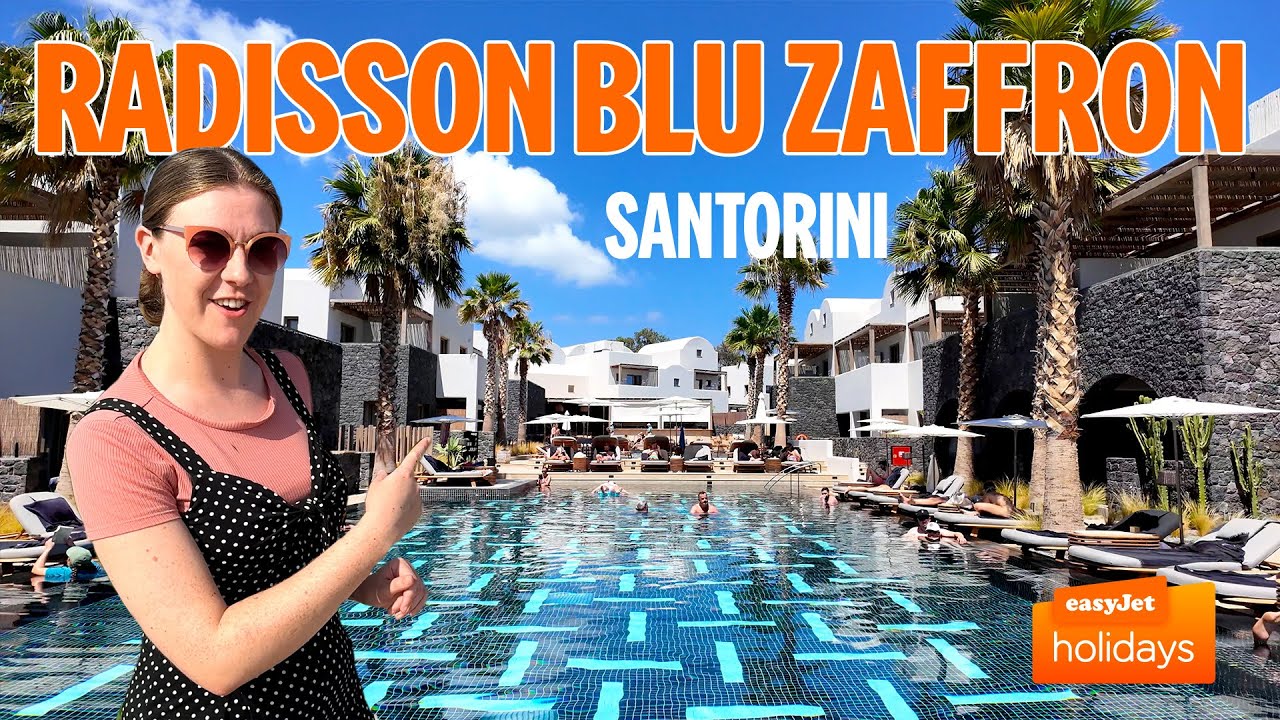 Five Star Luxury Hotel in Santorini (Kamari Beach) | Radisson Blu Zaffron Guide