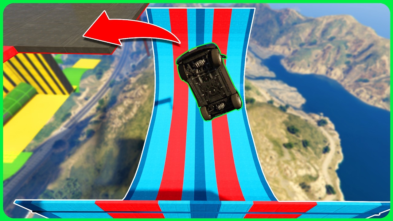 Musíme tam SKOČIT pomocí té U-RAMPY! | GTA 5