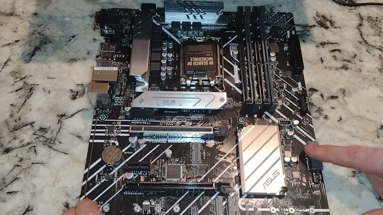 Unboxing Asus B660 Plus D4 LGA 1700 motherboard for 12th gen intel cpu, overview of features