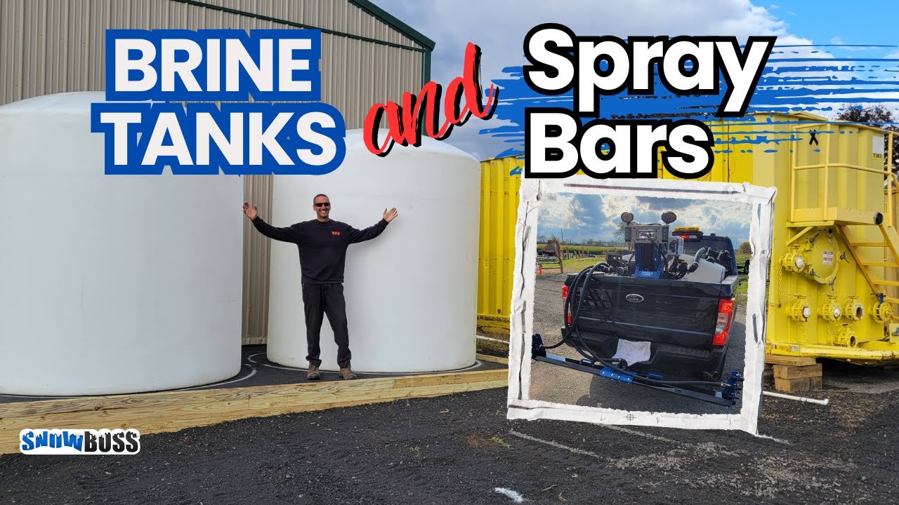 Brine Tanks and Spray Bars | Snow Season Prep