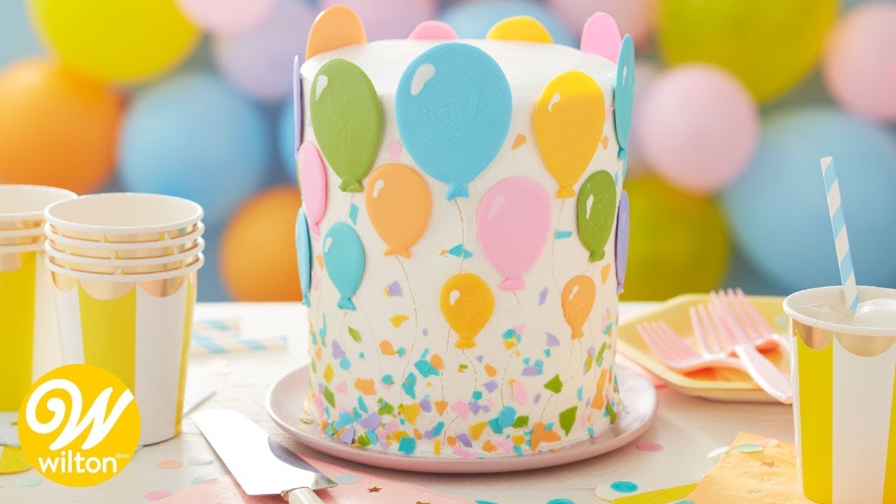 How to Make a Candy Melts Candy Balloon Cake | Wilton