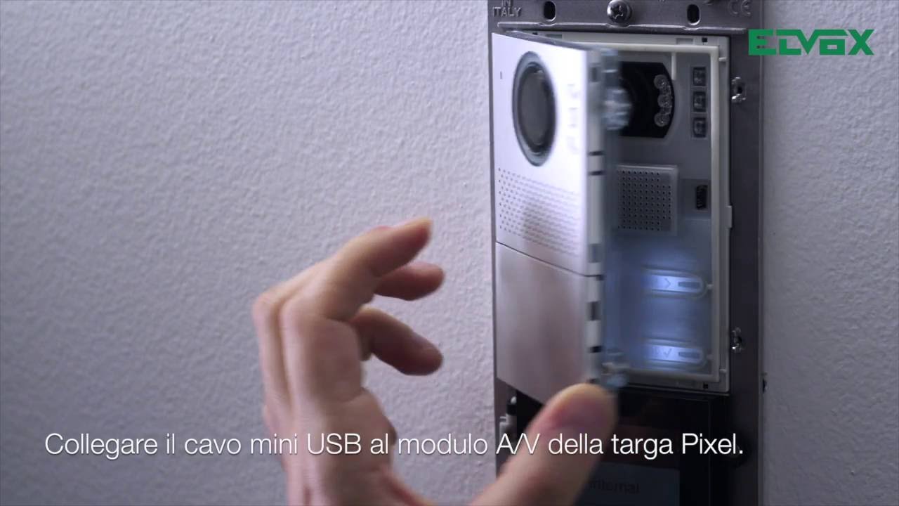 Videocitofonia Elvox – Pixel, programmazione accessi software SaveProg. Tutorial by Vimar