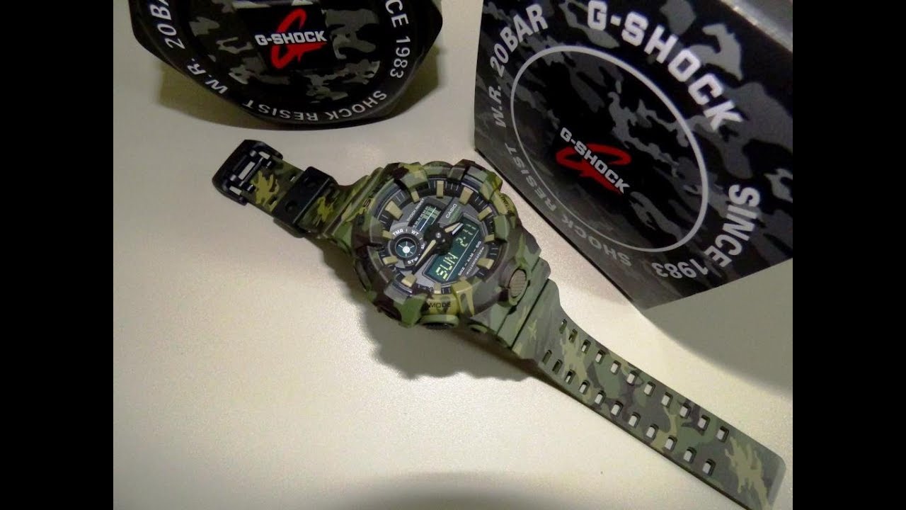 G Shock GA-700CM  unboxing by TheDoktor210884