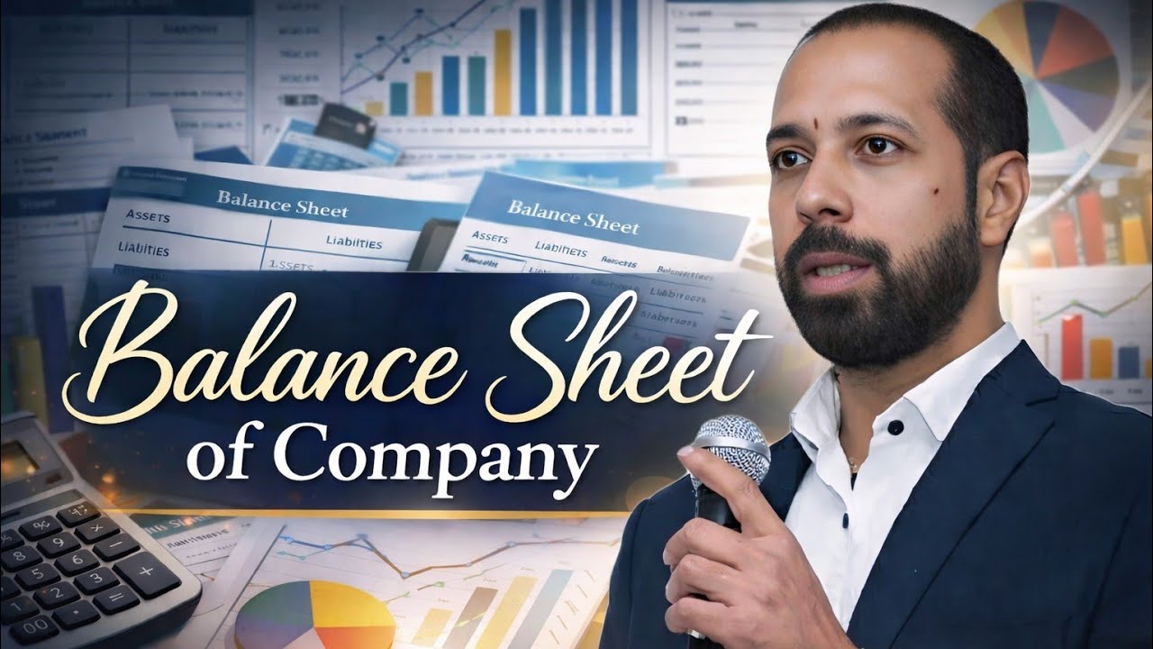 BALANCE SHEET OF COMPANY ||  ANUJ DIXIT SIR || ACCOUNTS