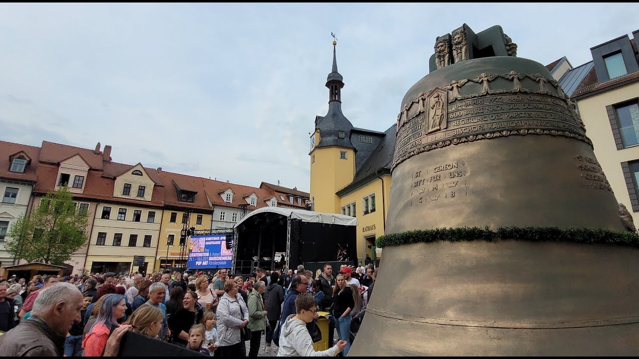 Apolda Großes Glockenfest 100-Jährigen der St.Petersglocke