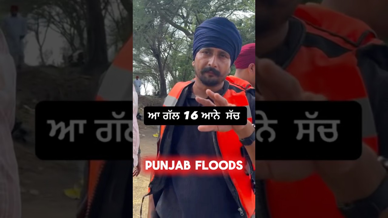 Send help in Fazilka🙏🏽 #punjabi #canada #tusharuplifts #news #fazilka #punjabfloods2025