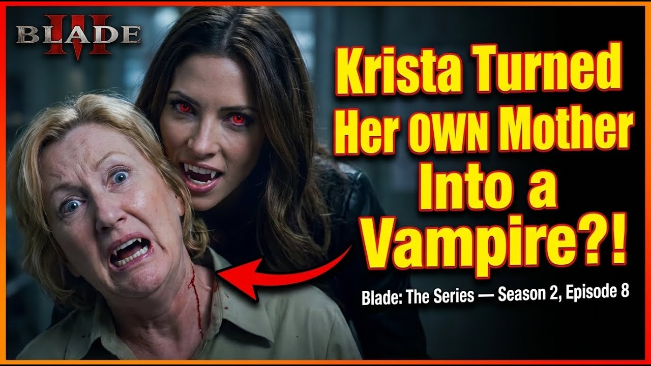 «Блэйд: Сериал» — Криста превратила СВОЮ собственную мать в вампира?!