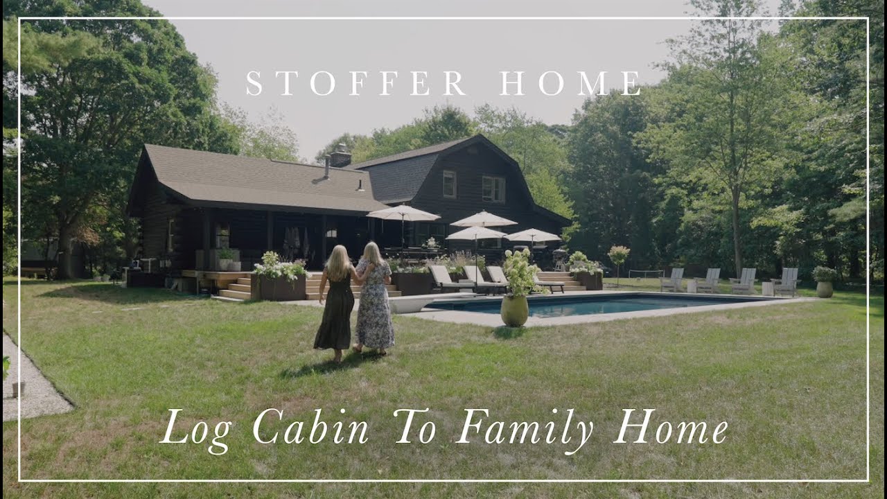 Turning a Log Cabin Into a Year-Round Family Home
