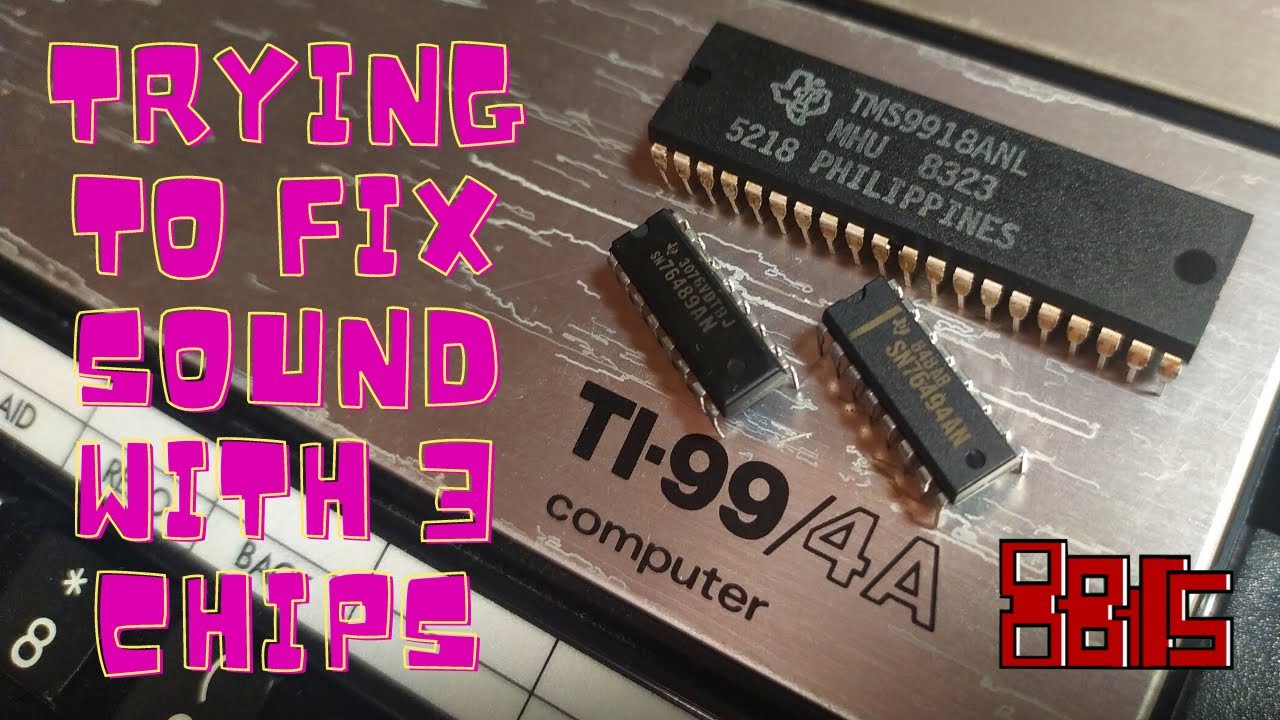 My convoluted TI99/4a sound fix was failing fast but then my fortune changed | 8bitsinthebasement