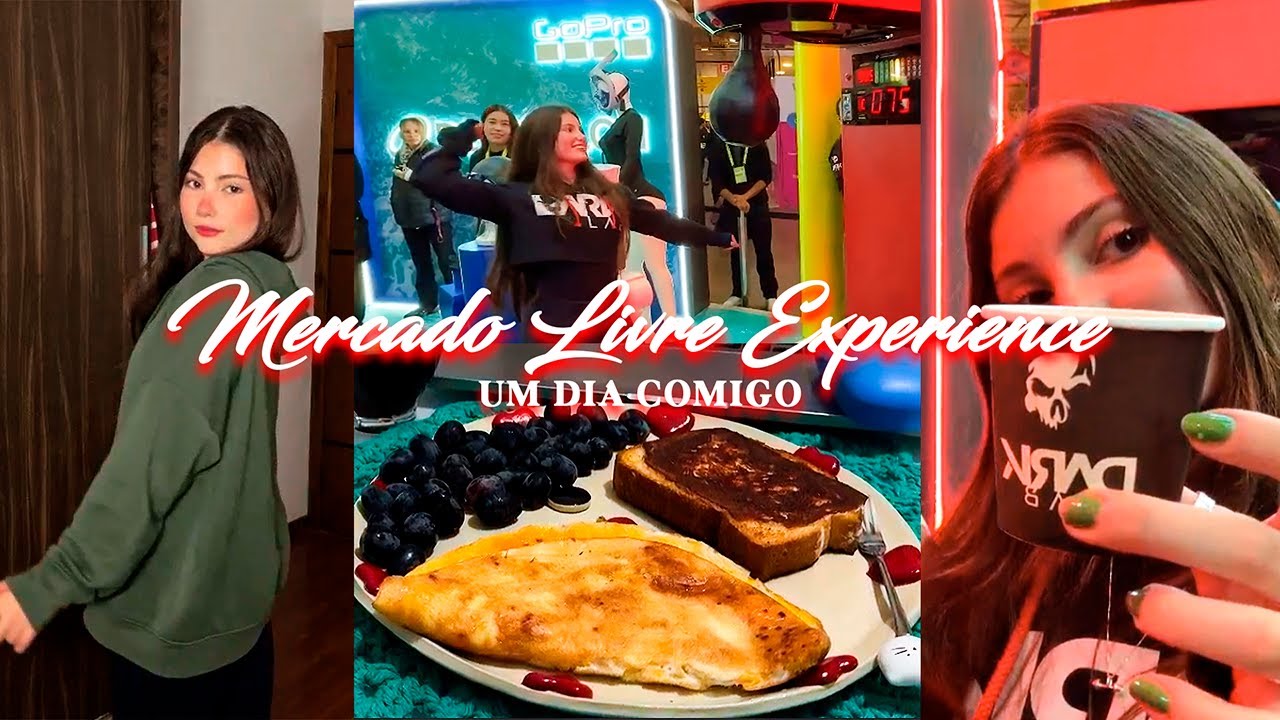 TUDO O QUE EU FAÇO EM UM DIA DE EVENTO - MERCADO LIVRE E DARKLAB  #VLOG 02