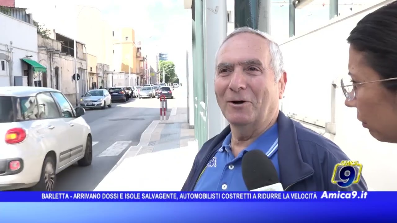 Barletta - Arrivano dossi e isole salvagente, automobilisti costretti a ridurre la velocità