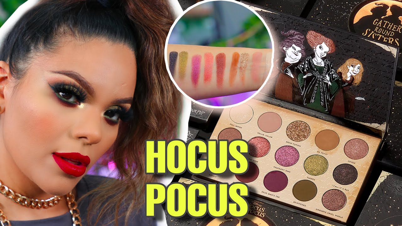 HOCUS POCUS COLLECTION X COLOURPOP - UNA COLECCIÓN DE MIEDO- RESEÑA EN ESPAÑOL
